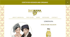 Desktop Screenshot of drinklimonana.com