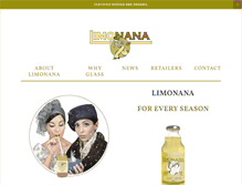 Tablet Screenshot of drinklimonana.com